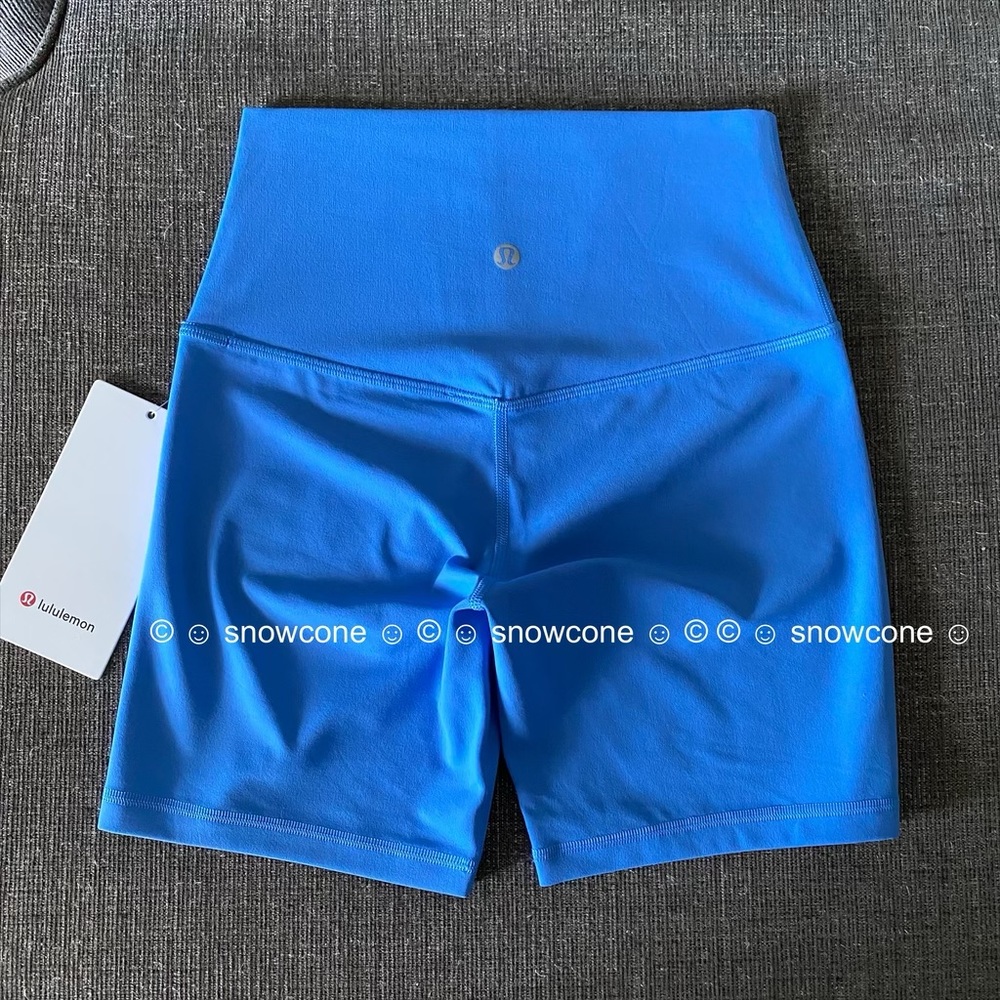 Lululemon Align™ High-Rise Short 6” Blue Nile